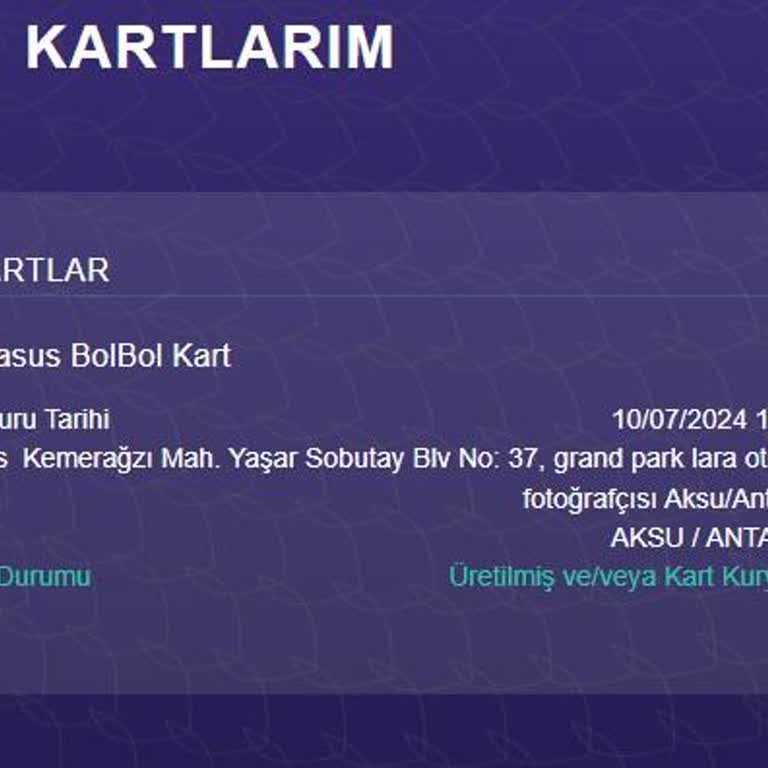 Pep Pegasus Bol Bol Kart Aylar Geçti Hala Elime Ulaşmadı