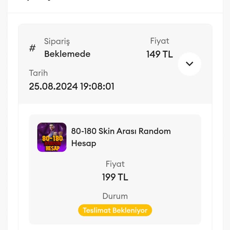 Valoskin.com Hesap Elime Geçmemesi