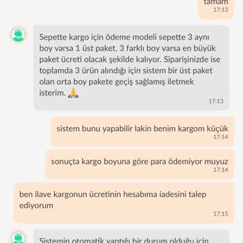 Dolap Usulsüz Kargo Kesintisi