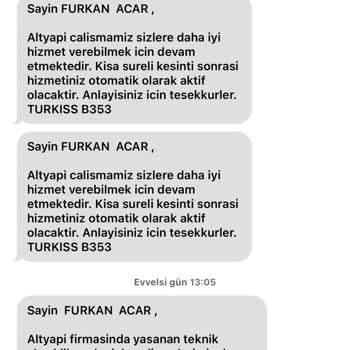 TURKISS Turk İSS İnternet Mağduru