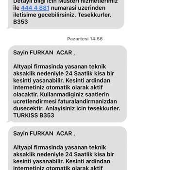TURKISS Turk İSS İnternet Mağduru