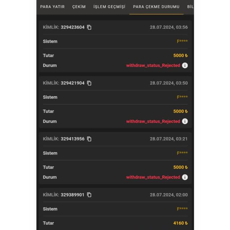 Vitonbetting Ödeme Yapmayan Ve Canlı Desteği Engelleyen Bahis Sitesi