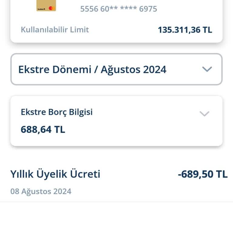 Denizbank Kart Aidatı Kesilmesi