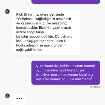 Getirbet Kazancımı Ana Paramı Ödemiyorlar