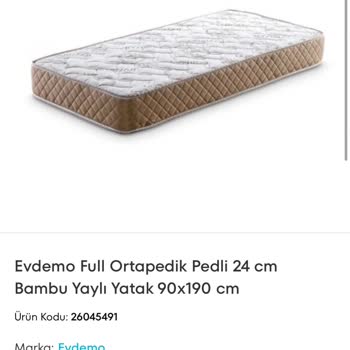 A-101 Yatak Hatalı Ürün İlgilenilmiyor