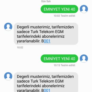 Türk Telekom Tarife Değiştirme Sorunu