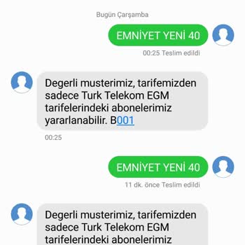 Türk Telekom Tarife Değiştirme Sorunu