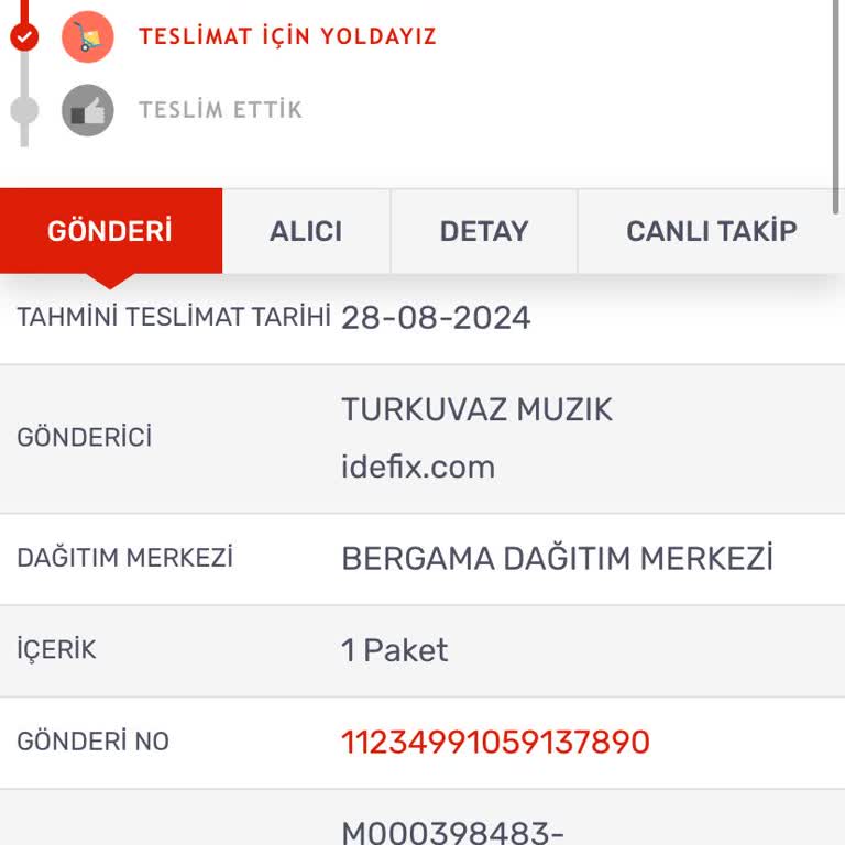 KARGOMsende Kargo Teslimatı Sorunu