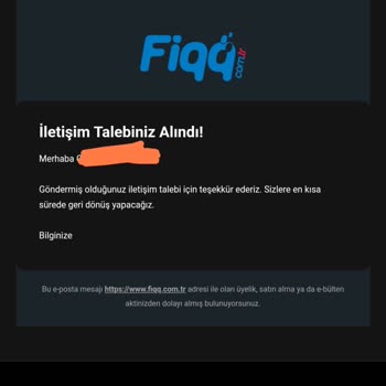 Fiqq Siparişi İptal Etmiyor