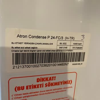 DemirDöküm Atron Model Kombi Servis Sorunu
