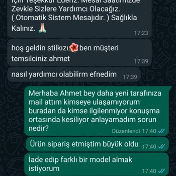 Stil Durağı Adlı İşletme Müşteri Mağduriyeti