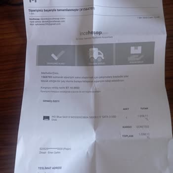 İncehesap Garanti Süresi Altındaki Ürünü Tamir Etmediler
