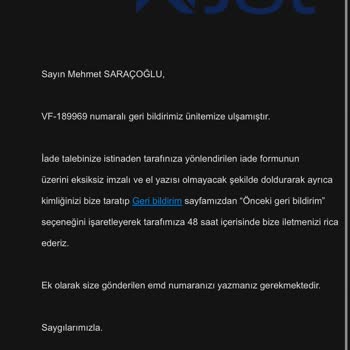 Ajet Ödeme Yapmıyor Oyalıyor