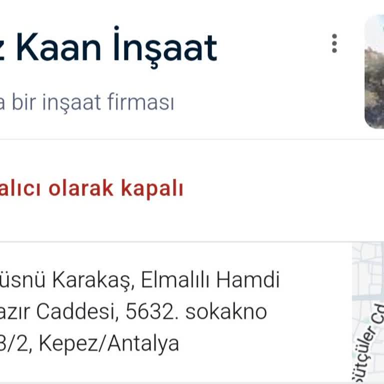 Kaan İnşaat Antalya Kepez'de İnşaat Firmasıyla Yaşanan Mağduriyet