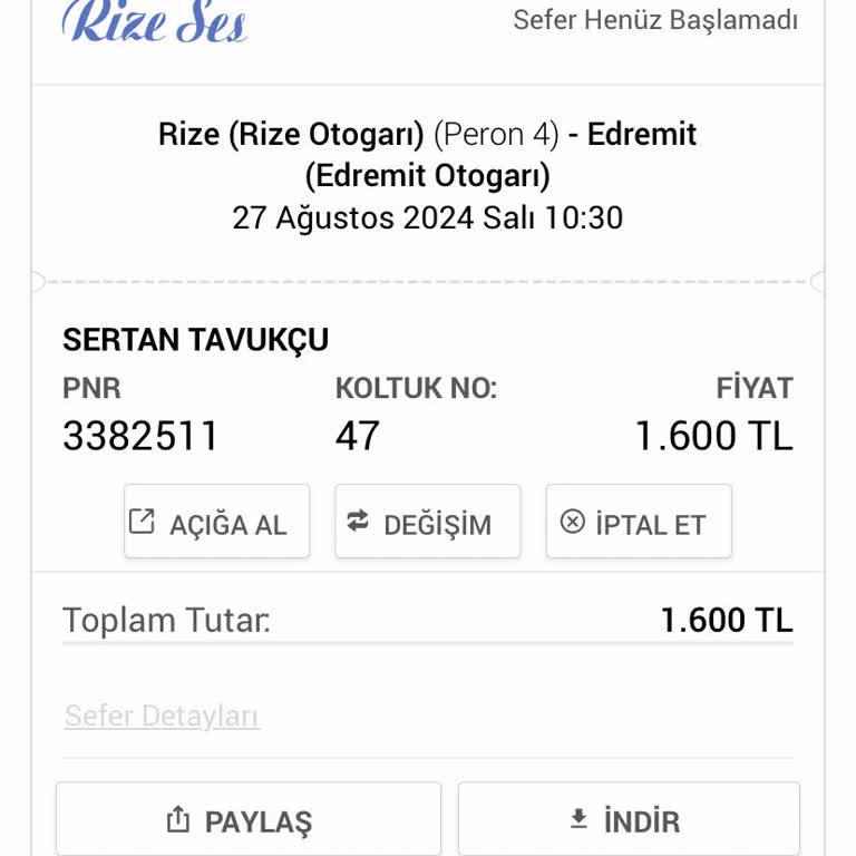 Obilet'te Bilet Satışında Yaşanan Sorunlar Ve Mağduriyet