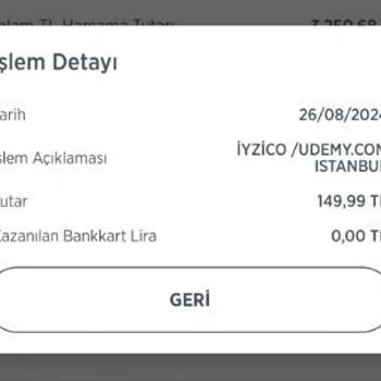 Udemy Hesapları Güvensizlik Yaratıyor