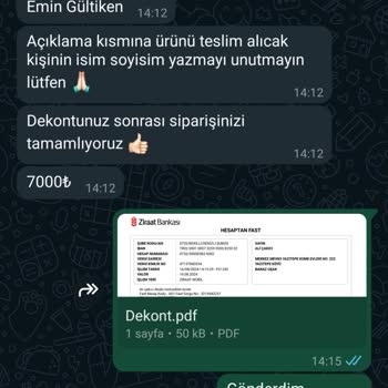 Pilsan  @p1lsanyetkiliservis  Instagram Üzerinden Yapmış Olduğum Alışveriş Henüz Gerçekleşmedi