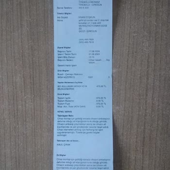 Hepsiburada Çamaşır Makinesi Adresten İade Alınmıyor