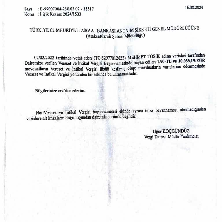 Ziraat Bankası Banka Parayı Vermemek İçin Bahane Arıyor