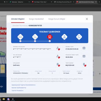 Aras Kargo Adres Doğru Olmasına Rağmen, Yanlış Diyerek Teslim Etmedi
