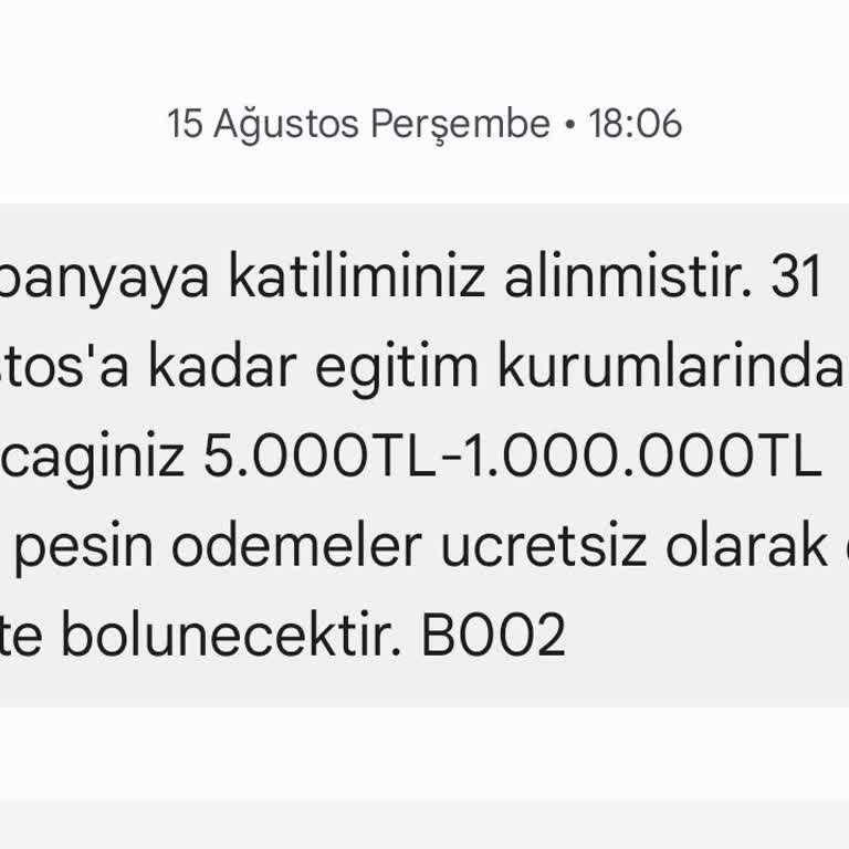 Garanti BBVA Taksitlendirme Yapılması Gerekirken Yapılmadı