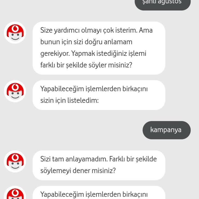 Vodafone'un Adaletsiz Şanlı Ağustos Kampanyası