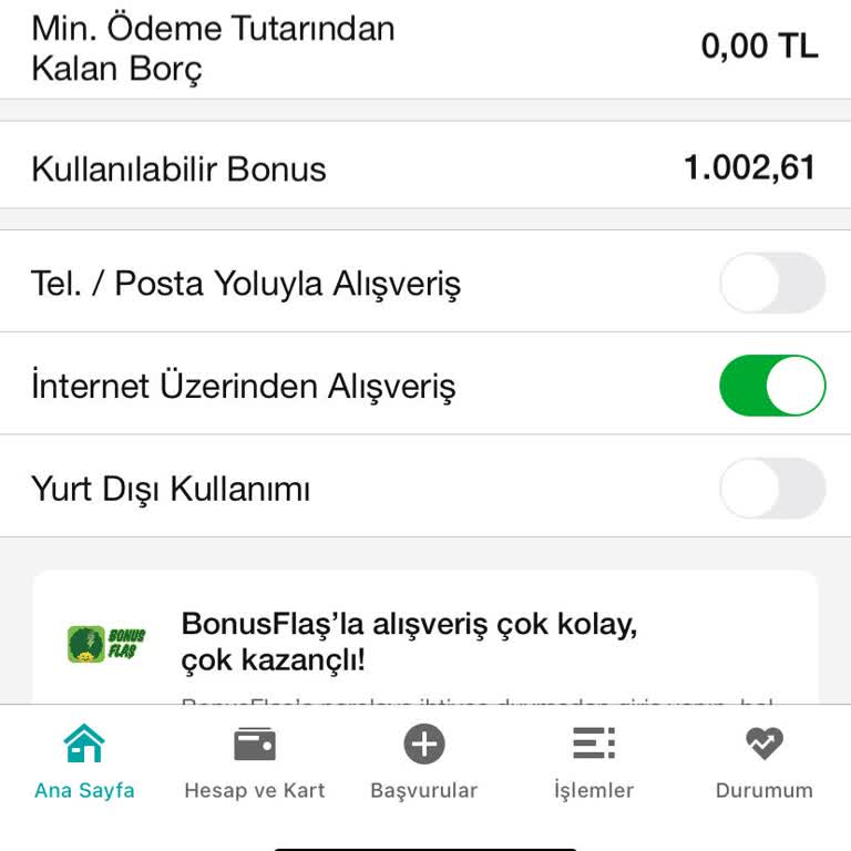 Garanti BBVA Paramı Kullanamıyorum!