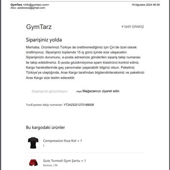 GymTarz İade Garantisine Uymayan Küçük İşletme