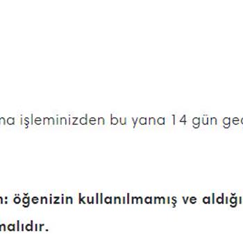 GymTarz İade Garantisine Uymayan Küçük İşletme