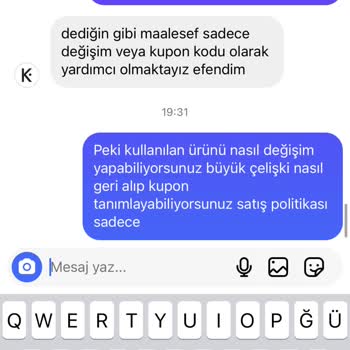 Keikei Para İade Edilmiyor