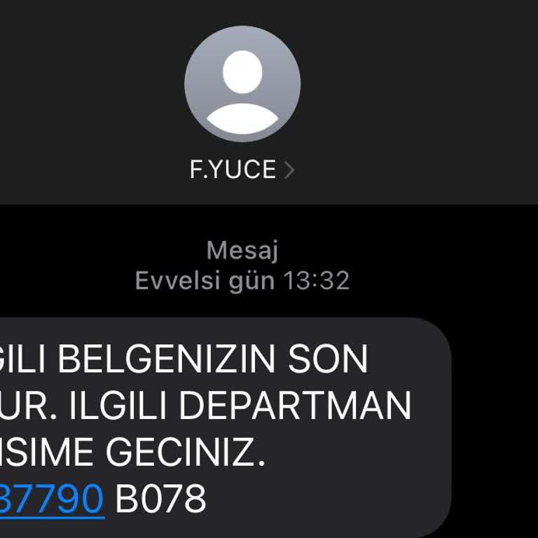 Joesplay Yüce Hukuk Bürosu Adıyla Gelen Şüpheli Mesajlar