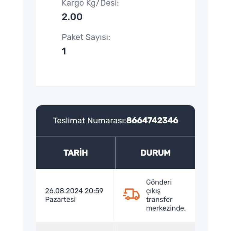 Sürat Kargo Teslim Edilmeyen Kargo