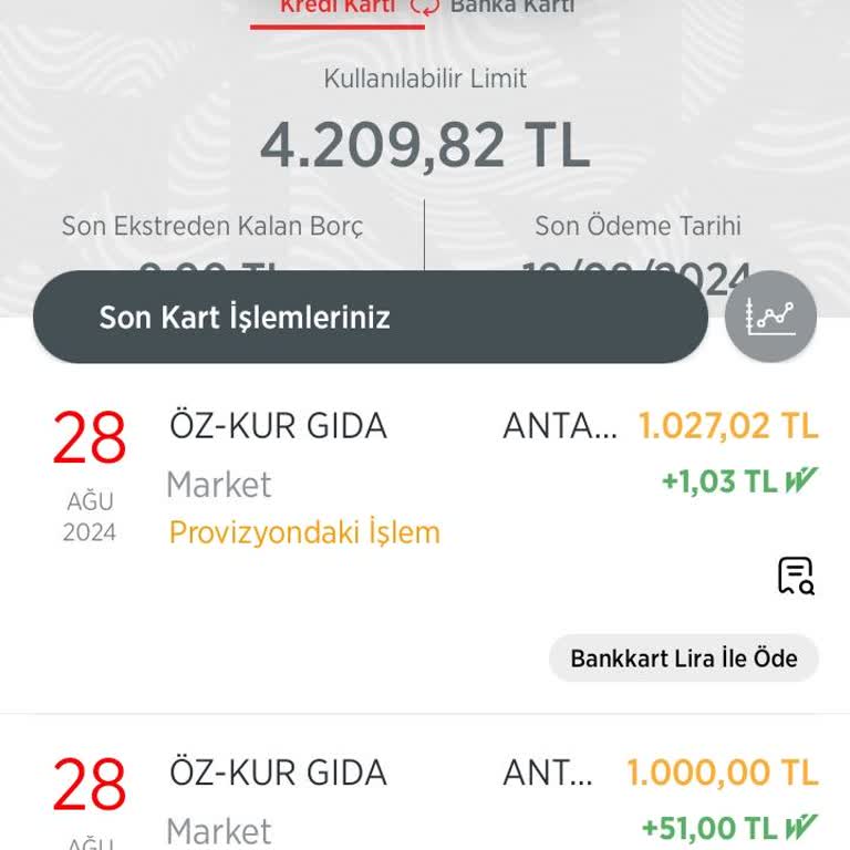 Ziraat Bank Kart Market Alışverişi Promosyon Verilmemesi