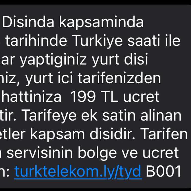 Türk Telekom Gökçeada'da Yurt Dışı Ücreti Ve Müşteri Hizmetleri Sorunu