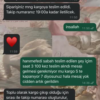 Kıyafet Sepeti Elbise Günlerdir Gelmiyor