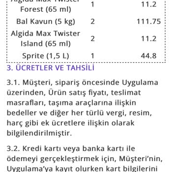 Getir Çarşı Hatalı Ürüne Para İadesi Yapmıyor!