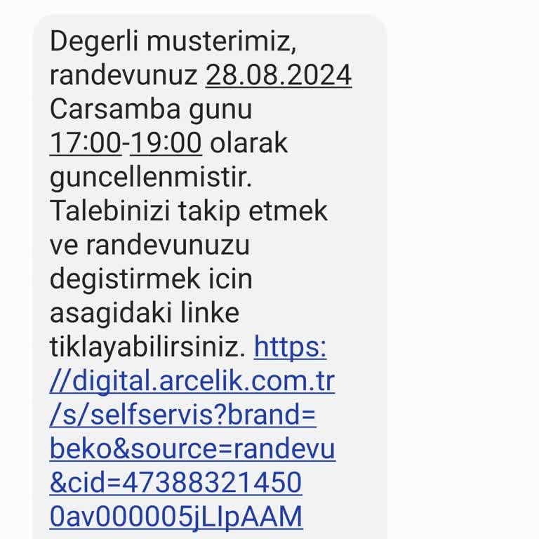 Beko Servis Hizmeti Çok Kalitesiz...