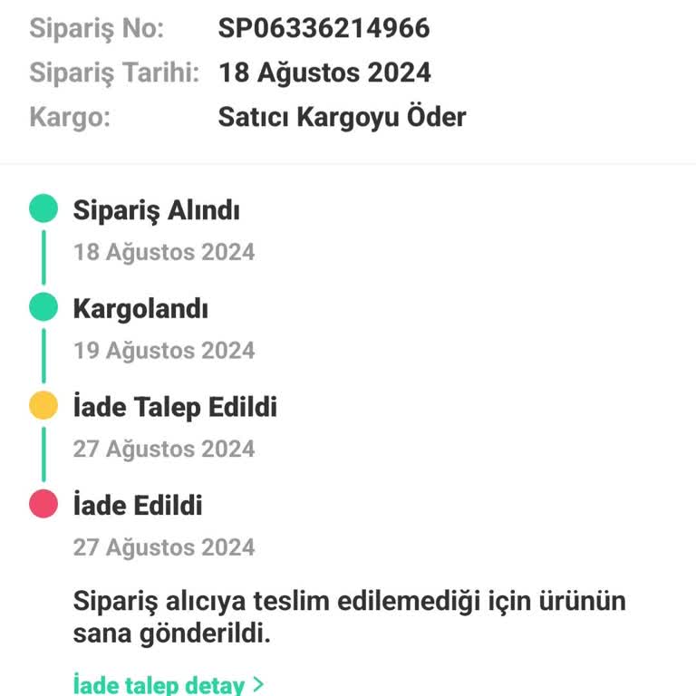 Dolapta İade Edilen Kargom Elime Ulaşmadı Ortada Yok