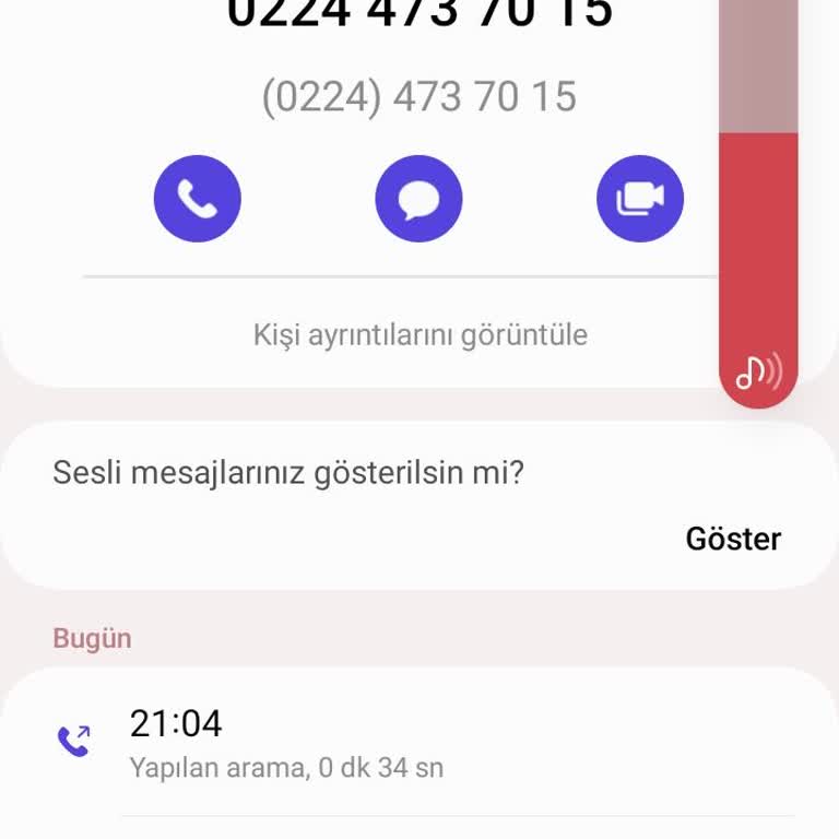 0224 473 70 15 Tarafıma Gelen Yanıltıcı Arama!