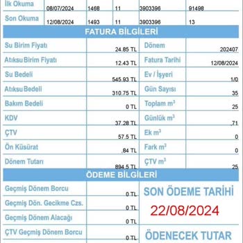 İSKİ Fatura Farkı