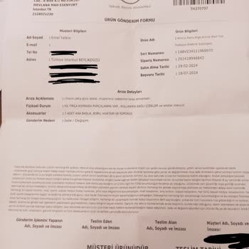 Arnica Elektrik Süpürgesi Arızası