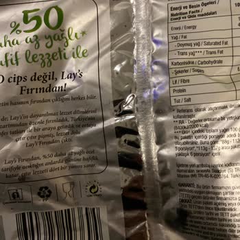 Lays Kötü Yağ Kokusu