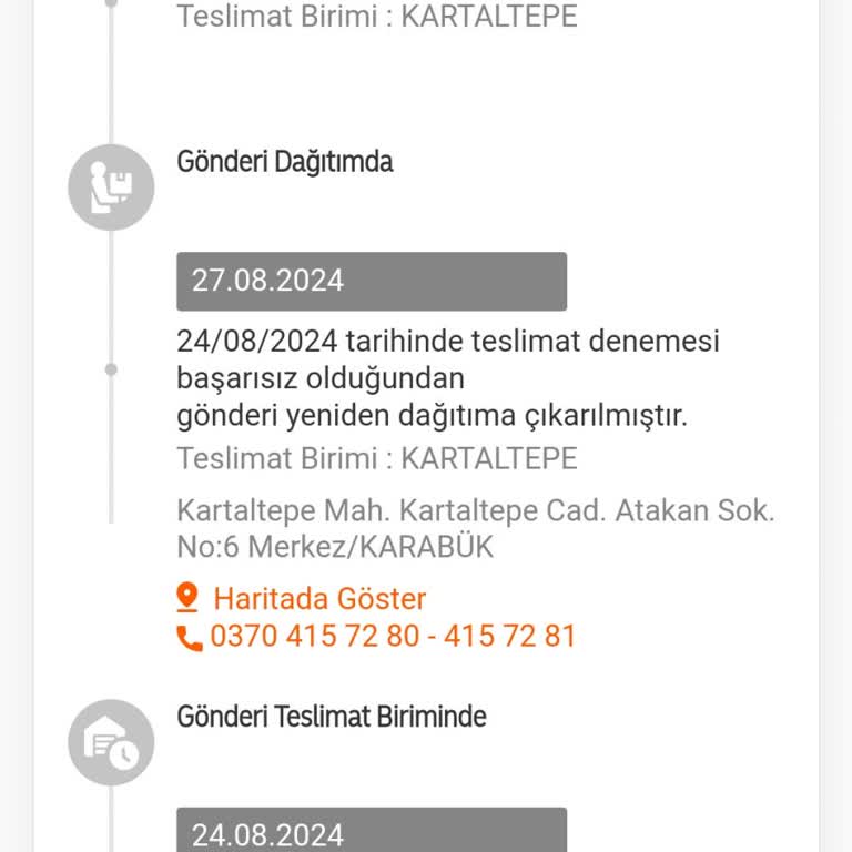 MNG Kargo Karabük Teslim İçin Hala Bekliyorum