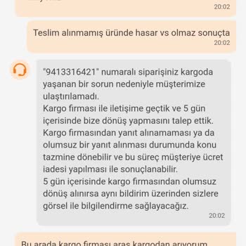 Trendyol Sipariş İptali Ve Ücret İadesi Sorunu