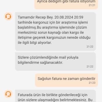 Trendyol Sipariş İptali Ve Ücret İadesi Sorunu