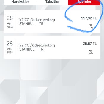 Detectico Onay Sız Bir Şekilde Kredi Kartımdan Fahiş Bir Ücretin Kesilmesi