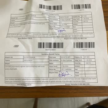 Skechers Ayakkabı Sorunu Renk Tonu Açıldı