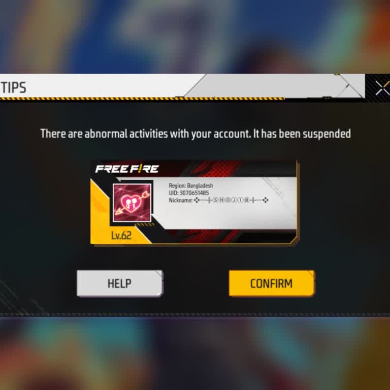 Garena Free Fire! Give Me My ID Back Please