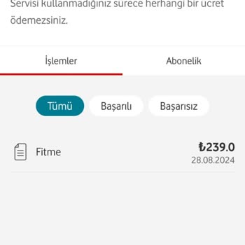 Vodafone Mobil Ödeme İle Haksız Ücretlendirme Ve Müşteri Hizmetleri Sorunu!