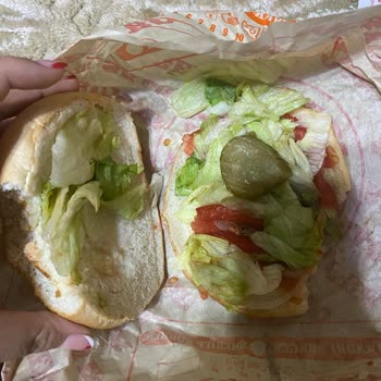 Trendyol Saloon Burger Hamburger Köftesi Koymamış
